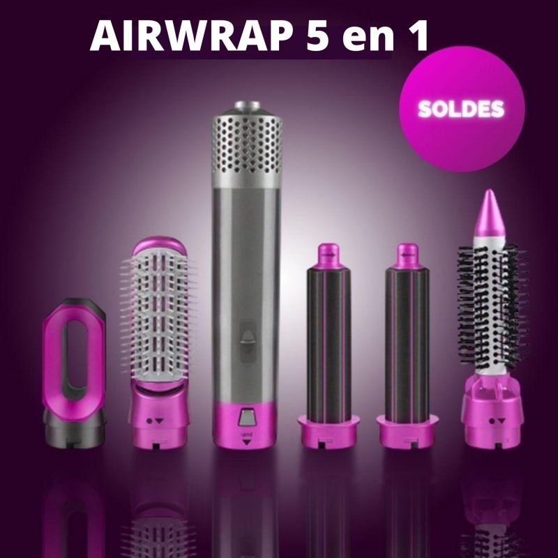 Multistyler 5 en 1 air chaud