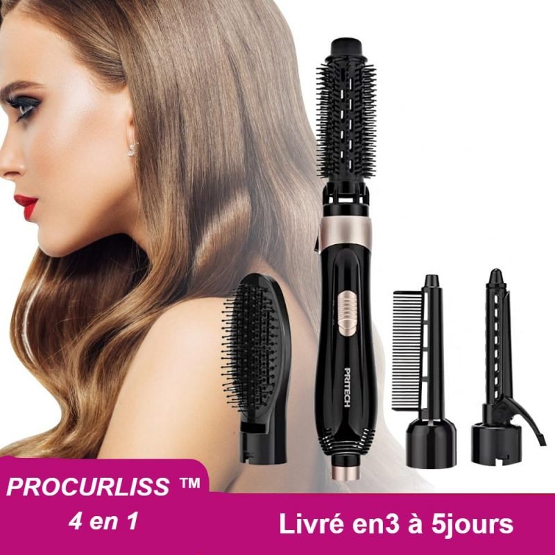 Brosse soufflante Procurliss 4 en 1